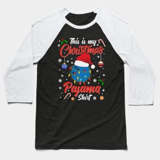 Funny Costume Family Bowling This is my Christmas Pajamas Baseball T-Shirt